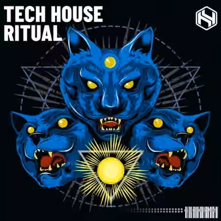 Hy2rogen Tech House Ritual [WAV, MULTiFORMAT, KONTAKT, Sampler Patches] - Sample Pack Artwork