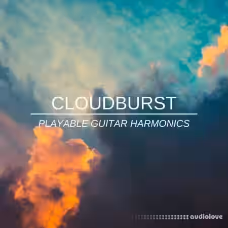 Iamlamprey Cloudburst Playable Guitar Harmonics [KONTAKT] - Sample Pack Artwork
