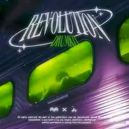 IENNA IE X TR Revolution Drum Kit [WAV, Synth Presets, DAW Templates] - Sample Pack Artwork