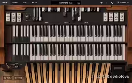 IK Multimedia Hammond B-3X v1.3.4 / v1.3.3 [WiN, MacOSX] - Sample Pack Artwork