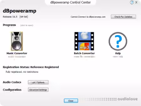Illustrate dBpoweramp Music Converter v2025.02.07 [WiN, MacOSX] - Sample Pack Artwork