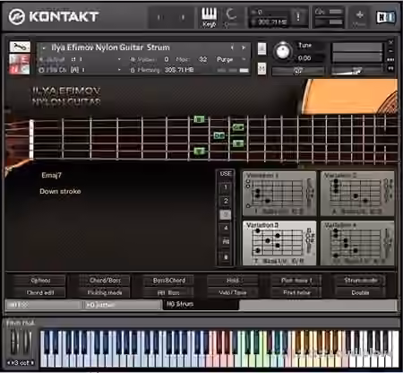 Ilya Efimov Nylon Strum [KONTAKT] - Sample Pack Artwork