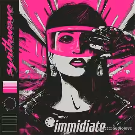 IMMIDIATE Synthwave [Synth Presets, WAV, MiDi] - Sample Pack Artwork
