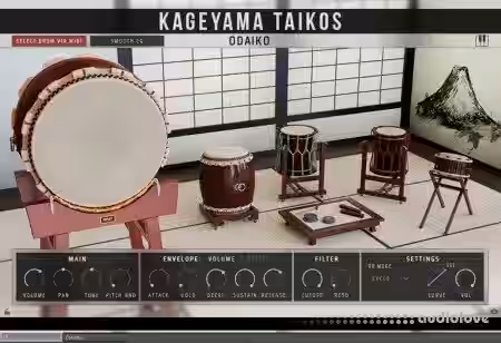 Impact Soundworks Kageyama Taikos v1.6 [KONTAKT] - Sample Pack Artwork