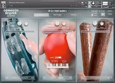 In Session Audio Shimmer Shake Strike v1.1 Incl. Expansion + Update 2022 [KONTAKT] - Sample Pack Artwork