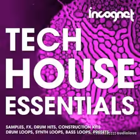 Incognet Tech House Essentials [WAV, MiDi, Synth Presets] - Sample Pack Artwork