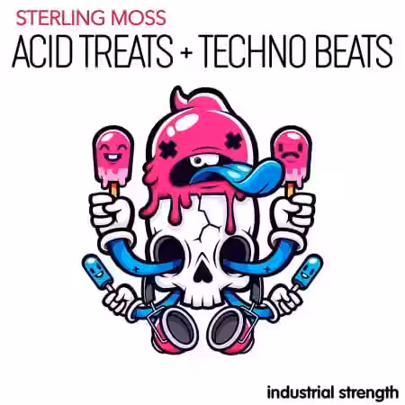 Industrial Strength Sterling Moss Acid Treats + Techno Beats [WAV] - Sample Pack Artwork