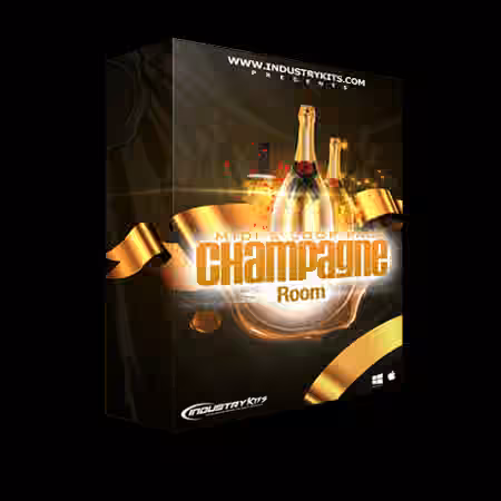 Industry Kits Champagne Room MIDI and Loop Pack [WAV, MiDi] - Sample Pack Artwork