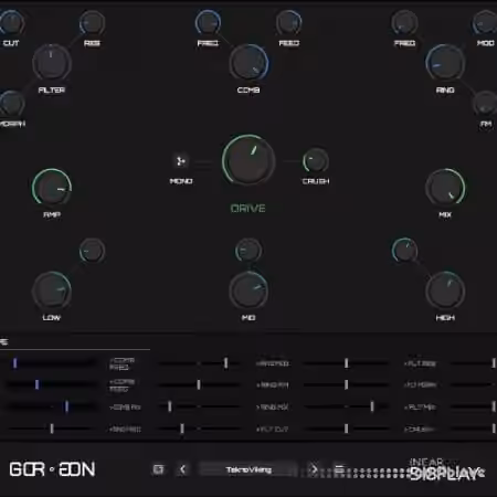 Inear Display Gorgon v2.0 [WiN, MacOSX] - Sample Pack Artwork