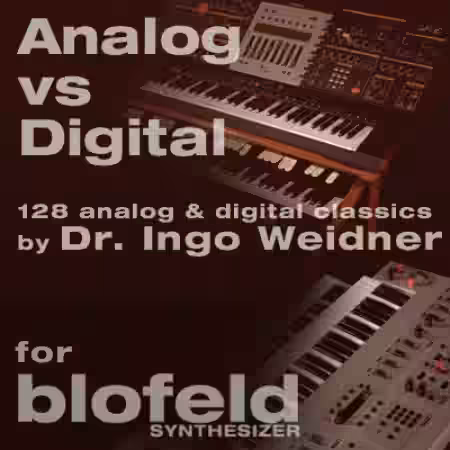 Ingo Weidner's Analog vs. Digital Soundset for Waldorf Blofeld [Synth Presets] - Sample Pack Artwork