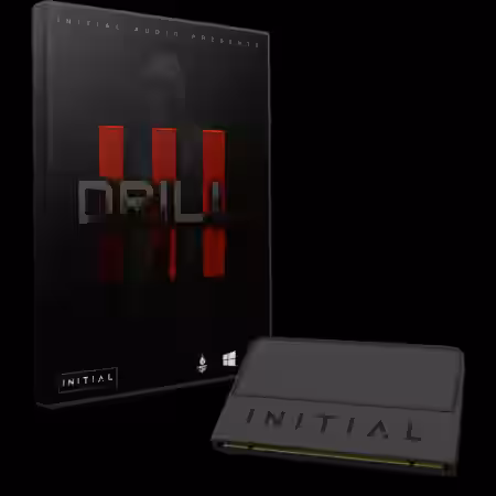Initial Audio Drill 3 Heat Up 3 Expansion - Sample Pack Artwork