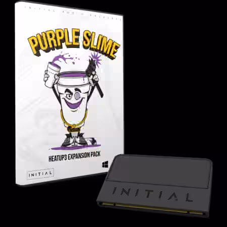 Initial Audio Purple Slime HEATUP3 EXPANSION - Sample Pack Artwork