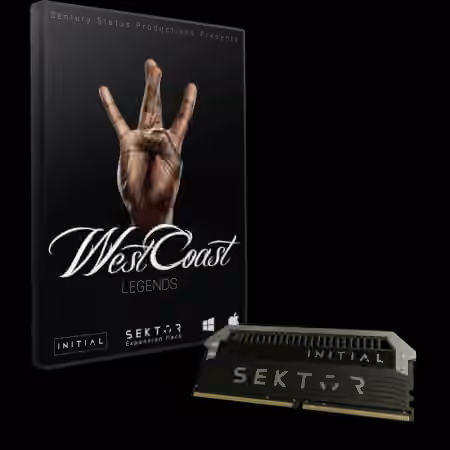 Initial Audio Westcoast Legends Sektor Expansion [WiN, MacOSX] - Sample Pack Artwork