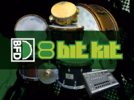 inMusic Brands BFD 8 Bit Kit [BFD3] - Sample Pack Artwork