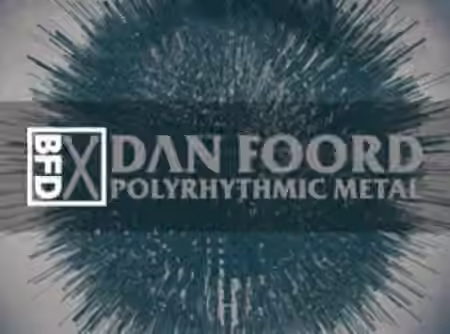 inMusic Brands BFD Dan Foord Polyrhythmic Metal [BFD3] - Sample Pack Artwork