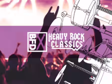 inMusic Brands BFD Heavy Rock Classics [BFD3] - Sample Pack Artwork