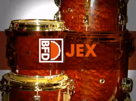 inMusic Brands BFD Jex [BFD3] - Sample Pack Artwork