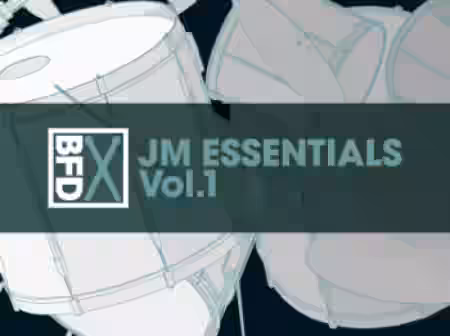 inMusic Brands BFD JM Essentials Vol.1 [BFD3, BFD2, BFD Eco] - Sample Pack Artwork