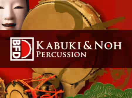 inMusic Brands BFD Kabuki and Noh Percussion [BFD3] - Sample Pack Artwork