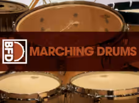 inMusic Brands BFD Marching Drums [BFD3] - Sample Pack Artwork