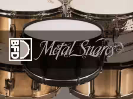 inMusic Brands BFD Metal Snares [BFD3] - Sample Pack Artwork