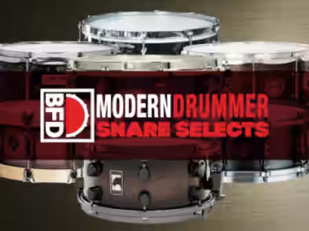 inMusic Brands BFD Modern Drummer Snare Selects [BFD3] - Sample Pack Artwork