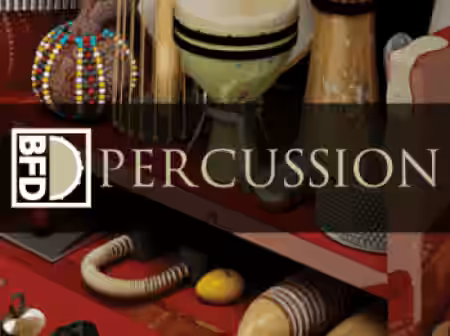 inMusic Brands BFD Percussion [BFD3] - Sample Pack Artwork