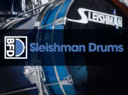 inMusic Brands BFD Sleishman Drums [BFD3] - Sample Pack Artwork