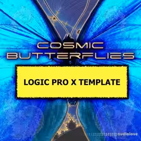 Innovation Sounds Cosmic Butterflies / Logic Pro X Edm Template [DAW Templates] - Sample Pack Artwork
