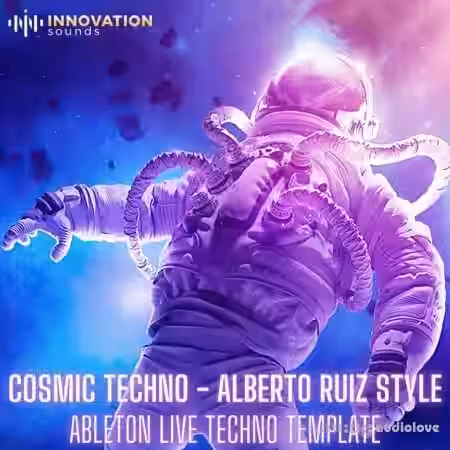 Innovation Sounds Cosmic Techno Alberto Ruiz Style Ableton 11 Techno Template [DAW Templates] - Sample Pack Artwork