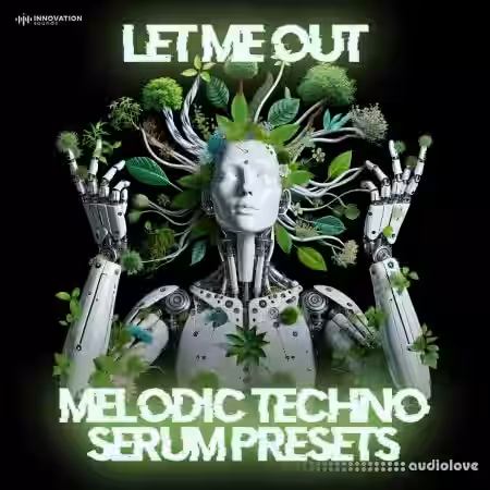 Innovation Sounds Let Me Out - Melodic Techno Serum Presets [Synth Presets, WAV] - Sample Pack Artwork
