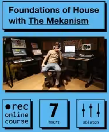 IO Music Academy Foundations of House with The Mekanism [TUTORiAL] - Sample Pack Artwork
