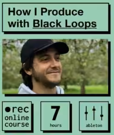 IO Music Academy How I Produce with Black Loops [TUTORiAL] - Sample Pack Artwork