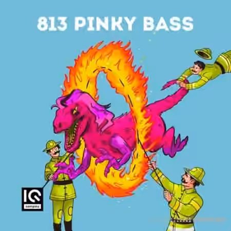 IQ Samples 813 Pinky Bass [WAV] - Sample Pack Artwork