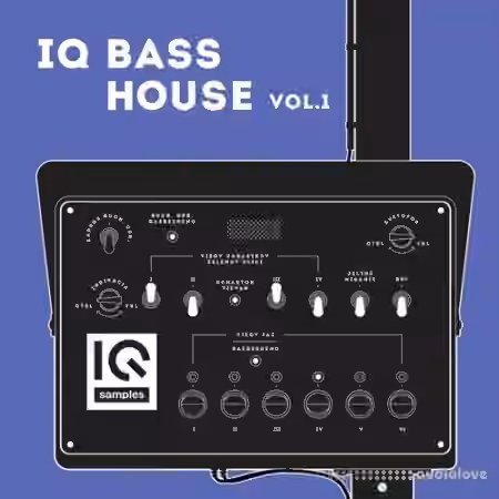 IQ Samples IQ Bass House Vol.1 [WAV, Synth Presets] - Sample Pack Artwork