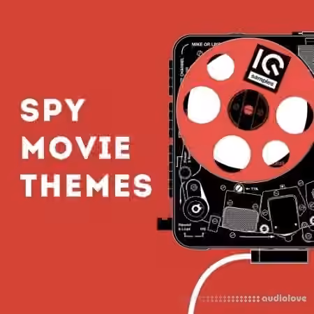 IQ Samples Spy Movie Themes [WAV] - Sample Pack Artwork