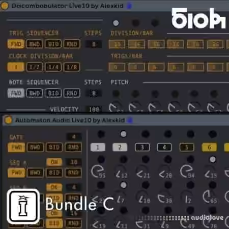 Isotonik Studios Alexkid Sequencer Bundle C [Max for Live] - Sample Pack Artwork