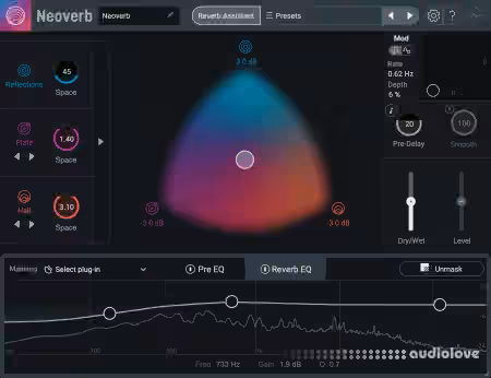 iZotope Neoverb Pro v1.1.0 212 [MacOSX] - Sample Pack Artwork