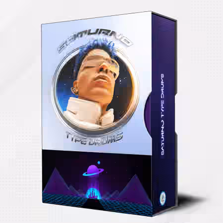 Ja Beats Saturno Type Drums + Bonus [WAV] - Sample Pack Artwork