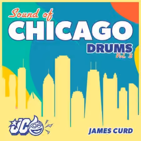 James Curd Sound Of Chicago Drums Vol.3 [WAV] - Sample Pack Artwork