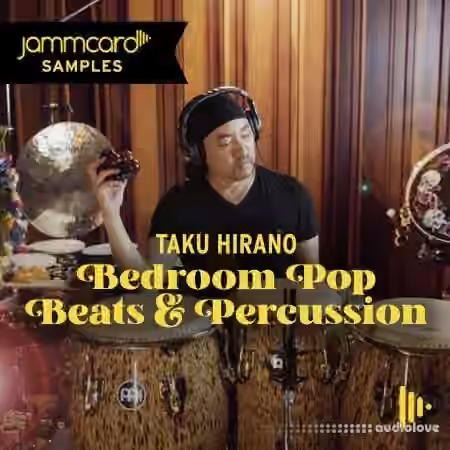 Jammcard Samples Taku Hirano Bedroom Pop Beats and Percussion [WAV] - Sample Pack Artwork