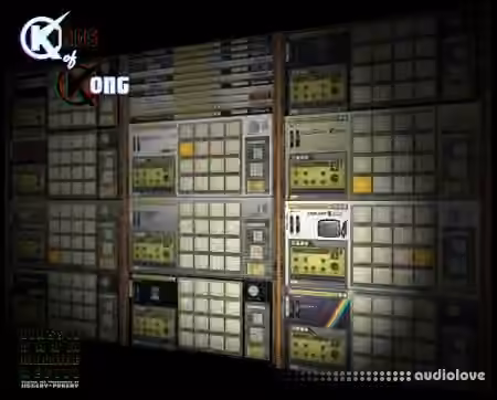 Jiggery Pokery Kings of Kong Classic Drum Machine [ReFill] - Sample Pack Artwork