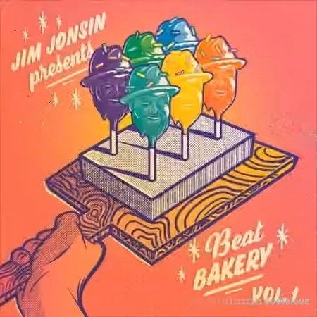 Jim Jonsin Beat Bakery Vol.1 [WAV] - Sample Pack Artwork