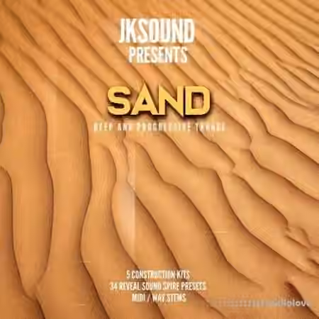 JK Sounds Sand [WAV, MiDi, Synth Presets] - Sample Pack Artwork