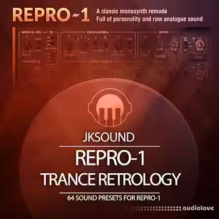 JK Sounds Trance Retrology [Synth Presets] - Sample Pack Artwork