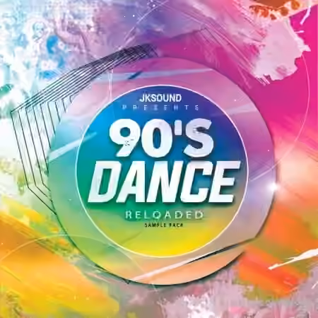 JKSOUND 90s Dance Reloaded Sample Pack [WAV, KONTAKT] - Sample Pack Artwork