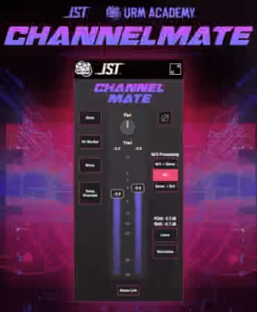 JST and URM Academy ChannelMate v1.0.0 [WiN] - Sample Pack Artwork