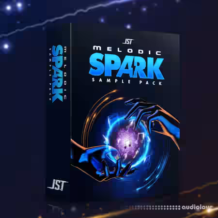 JST Melodic Spark Music Creation Sample Pack [WAV] - Sample Pack Artwork