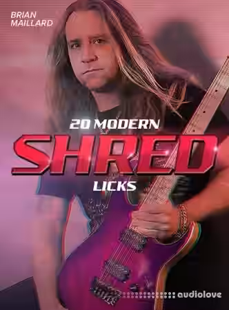 JTC Brian Maillard 20 Modern Shred Licks [TUTORiAL] - Sample Pack Artwork