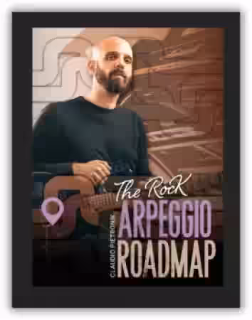 JTC Claudio Pietronik The Rock Arpeggio Roadmap Masterclass [TUTORiAL] - Sample Pack Artwork